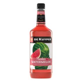 DeKuyper Pucker Watermelon Schnapps Liqueur, 1 L 