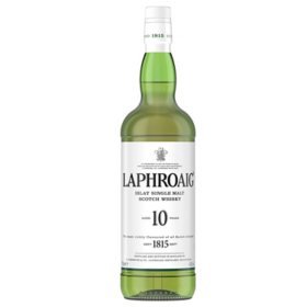 Laphroaig 10 Year Old Islay Single Malt Scotch Whisky 750 ml