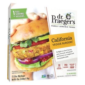 Dr. Praeger's California Veggie Burger, Frozen (12 ct.)