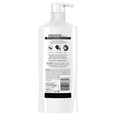 Pantene Pro-V Sulfate Free Hydration Shampoo with Argan Oil ( fl. oz.)  - Sam's Club
