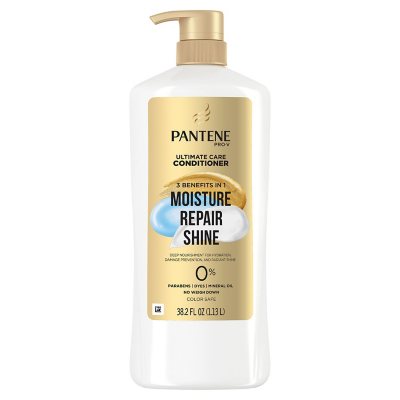 Tilladelse mulighed stilhed Pantene Pro-V Ultimate Care Moisture + Repair + Shine Conditioner (38.2 fl.  oz.) - Sam's Club