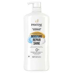 Pantene Pro-V Ultimate Care Moisture + Repair + Shine Shampoo, 38.2 fl. oz.