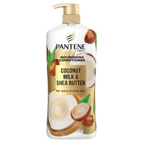 Pantene Pro-V Nourishing Coconut Milk and Shea Butter Conditioner, 38.2 fl. oz.