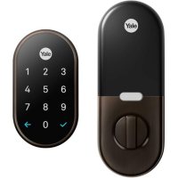 Google Nest x Yale Lock (Oil-Rubbed Bronze) with Nest Connect (Brown)