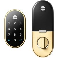 Google Nest x Yale Lock (Polished Brass) with Nest Connect (Gold)