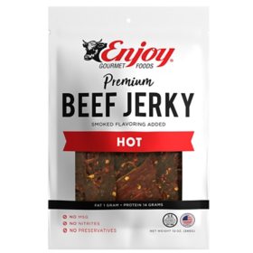 Enjoy Hot Beef Jerky, 12 oz.