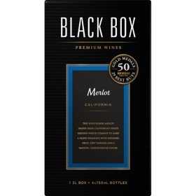Black Box Merlot Red Wine Box Wine (3 L)