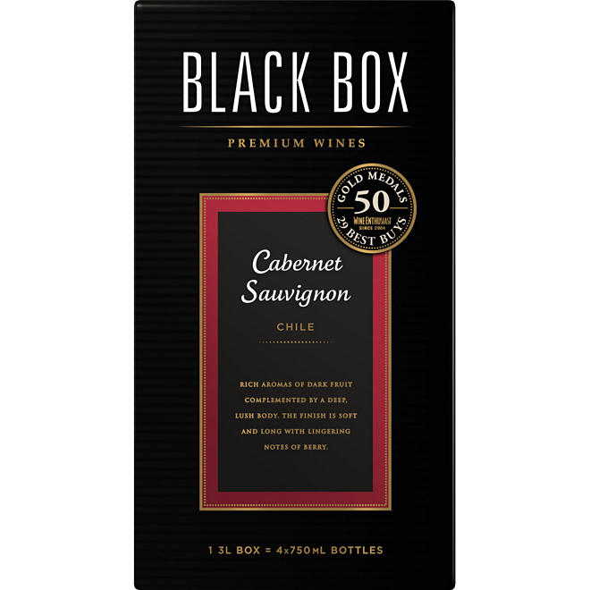 Black Box Cabernet Sauvignon Red Wine Box 3 L