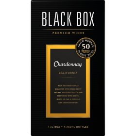 Black Box Chardonnay White Wine Box Wine, 3 L