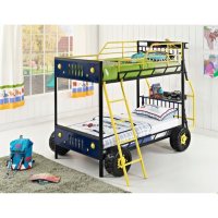Dune Buggy Twin over Twin Bunk Bed - Blue