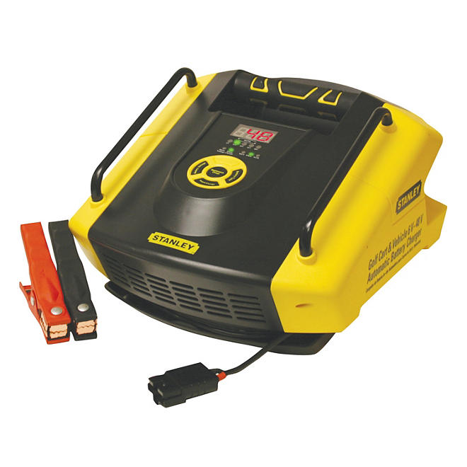 Stanley Golf Cart and Vehicle Battery Charger - 6V to 48V 