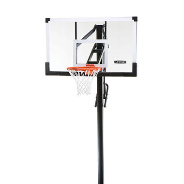 Lifetime 54″ In-Ground Tempered Glass, Basketball System
