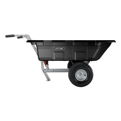 Lifetime Yard Cart 2-Way Dumping Wheelbarrow and Trailer (10 cu. ft.) - Sam's  Club