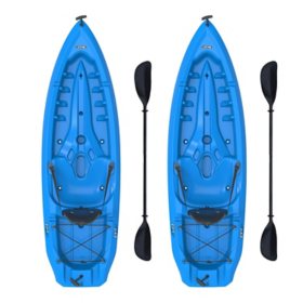 Lifetime Lotus 80 Sit-On-Top Kayak - 2 Pack Paddles Included