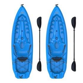 Lifetime Lotus 80 Sit-On-Top Kayak, Paddles Included, 2 pk.
