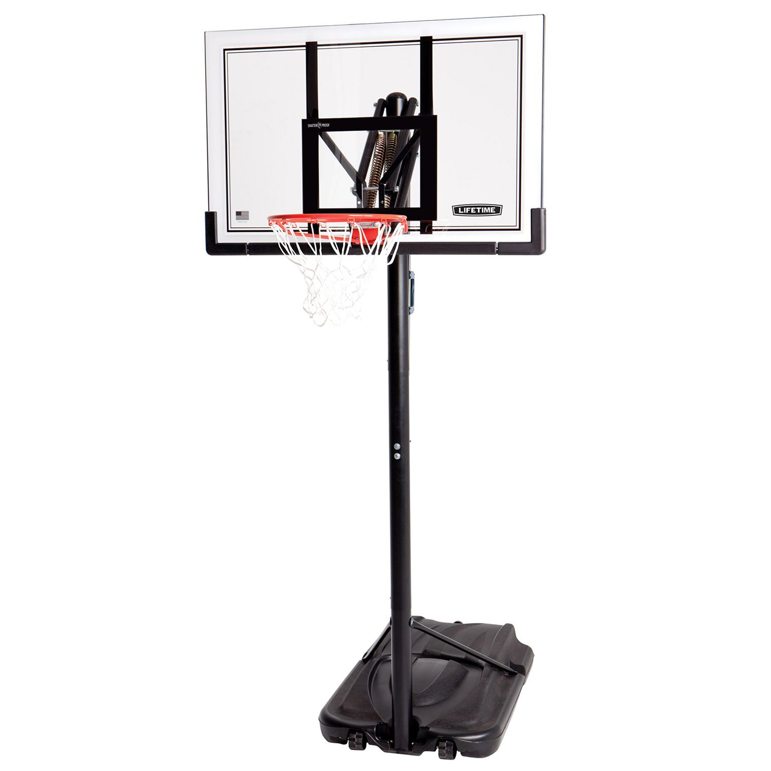 Lifetime 52 inch Steel-Framed Portable Basketball System