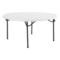 Lifetime 60" Round Commercial Grade Nesting Folding Table, Assorted Colors
