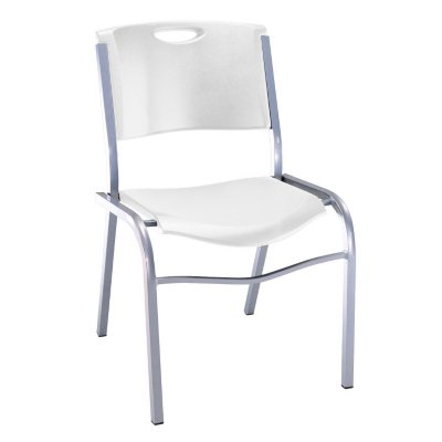 Lifetime White Stacking Chair 14 pack Sam s Club