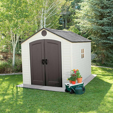 Lifetime 8′ x 10′ Outdoor Storage Shed