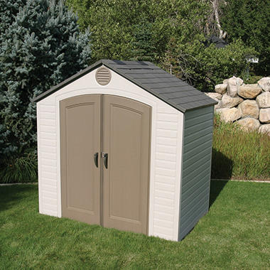 Lifetime 8 Feet x 5 Feet Weather-resistant Resin Storage Shed