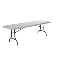 Lifetime 8' Commercial Grade Folding Table, Almond