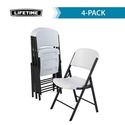 black foldable chairs