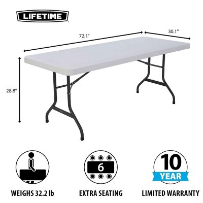 Lifetime combo table online and chairs