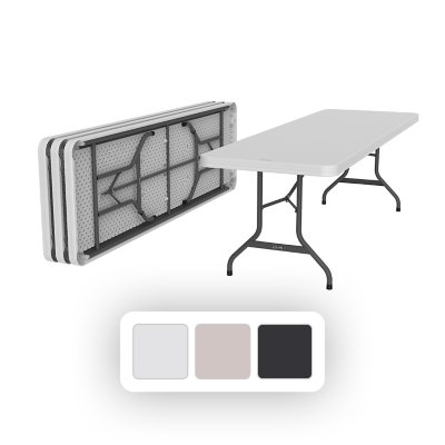 8 Plastic Folding Table (Heavy Duty, 30 x 96)