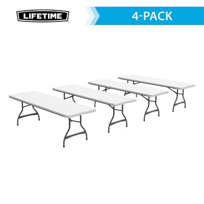 Lifetime 8 Tables 4 and Chairs 32 Combo Assorted Colors