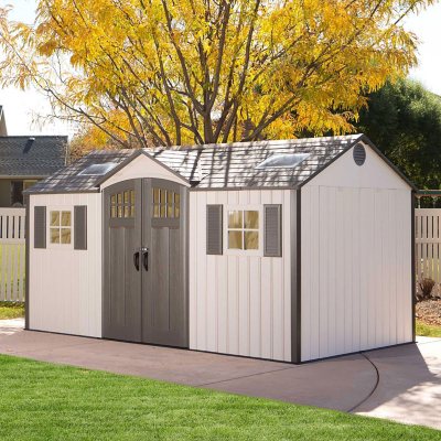 Lifetime 15' x 8' Outdoor Storage Shed - Sam's Club