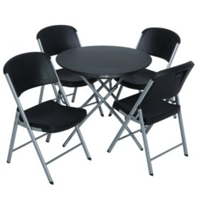 costco folding table and chairs set