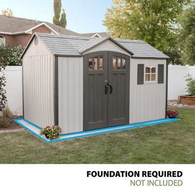 Lifetime Outdoor Storage Shed - 8' x 12.5