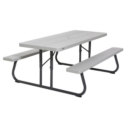 Lifetime 6 Picnic Table Gray Matters