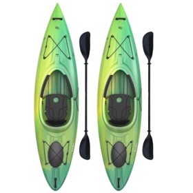 Lifetime Tide 10' Sit-In Kayak - 2 Pack Paddles Included