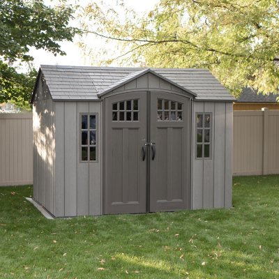 Rubbermaid 7 x 7 ftBig Max Steel Storage Shed, Beige - Walmart.com