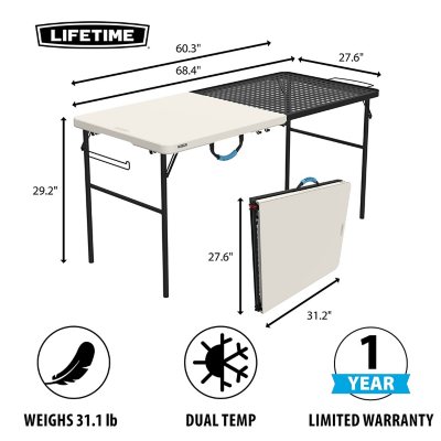 LIFETIME PRODUCTS 2-ft x 4-ft Outdoor Rectangle Polyethylene