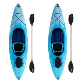 Lifetime Cruze 100 Sit-In Kayak Sky Fusion, 2-Pack