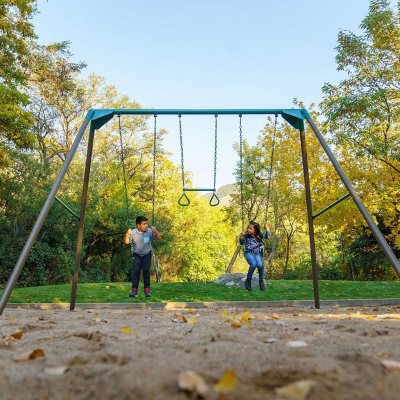 Lifetime heavy best sale duty swing set