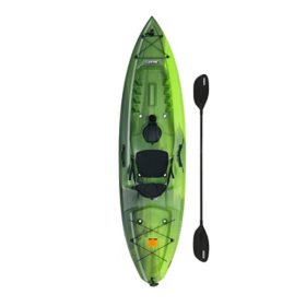 Orange Inflatable Kayak Set with Paddle & Air Pump, Portable Recreational  Touring Kayak Foldable Fishing Touring Kayaks TOUTD738 - The Home Depot