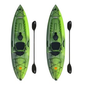 Lifetime Kenai Sit-On-Top Kayak, Python Fusion, 2 Pack
