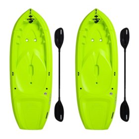 Lifetime Kid's Relay Sit-On-Top Kayak, 2 Pack (Assorted Colors)		