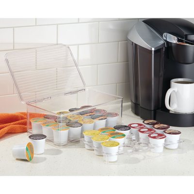 Stackable Acrylic Drawer Organizer Coffee Pod Holder Tea Bag