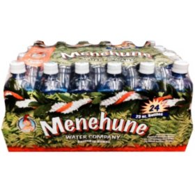 Menehune Purified Water, 23 oz bottles, 24 ct.