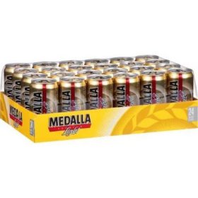 Medalla Premium Light Beer (10 fl. oz. can, 24 pk.)