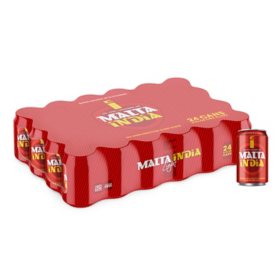 Malta India Malt Beverage 8 oz. cans, 24 pk.