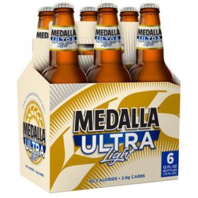 Medalla Ultra Light Beer 12 fl. oz. bottle, 24 pk.