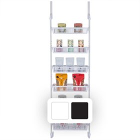 Smart Design 6-Tier Pantry Organizer with 6 Full Baskets, Choose Color