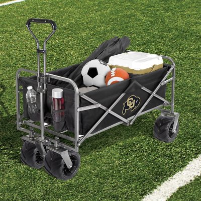 Smart Design NCAA Heavy-Duty Collapsible Sports Wagon/Beach Cart
