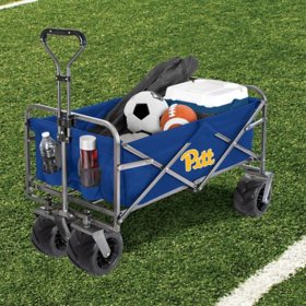 Smart Design NCAA Heavy-Duty Collapsible Sports Wagon/Beach Cart (Assorted Teams)