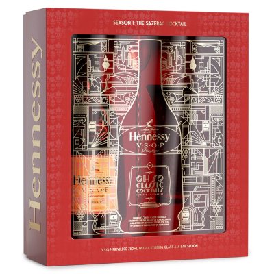 Moet & Chandon Rose & Hennessy VSOP Cognac Combo Package 750ml